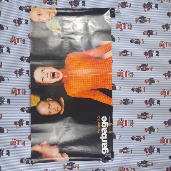 Rare Vintage 1998 Garbage Version 2.0 your concert band promo rock poster 19/36 - Picture 1 of 10